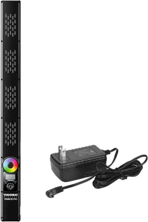 YONGNUO YN360 III Pro LED Video Light 5600K with 12V2A AC Adapter Handheld Ice Light RGB Full Color