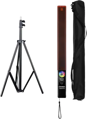 YONGNUO YN360 III PRO LED Video Stick Ice Light with Light Stand, RGB Full Color CRI 95 , App Support 5600K